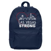 Las Vegas Strong Heart Skyline 16 in Basic Backpack