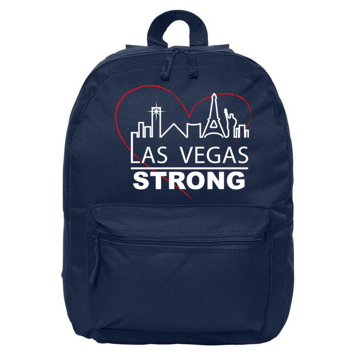 Las Vegas Strong Heart Skyline 16 in Basic Backpack