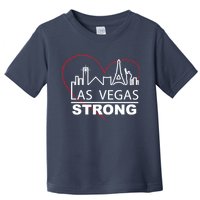 Las Vegas Strong Heart Skyline Toddler T-Shirt