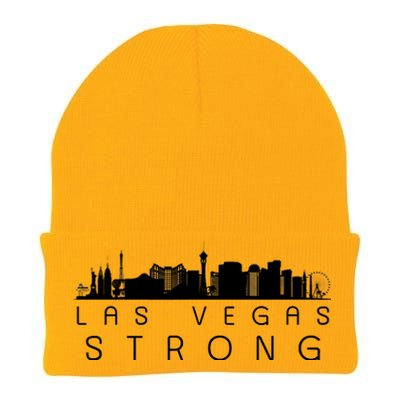 Las Vegas Strong Vegas Skyline Knit Cap Winter Beanie