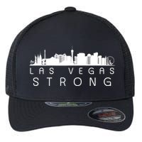 Las Vegas Strong Vegas Skyline Flexfit Unipanel Trucker Cap