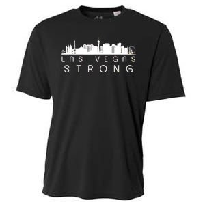 Las Vegas Strong Vegas Skyline Cooling Performance Crew T-Shirt