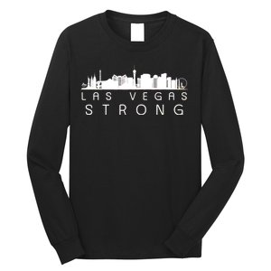 Las Vegas Strong Vegas Skyline Long Sleeve Shirt