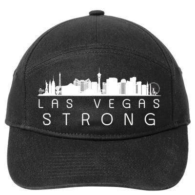 Las Vegas Strong Vegas Skyline 7-Panel Snapback Hat