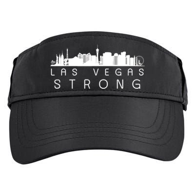 Las Vegas Strong Vegas Skyline Adult Drive Performance Visor