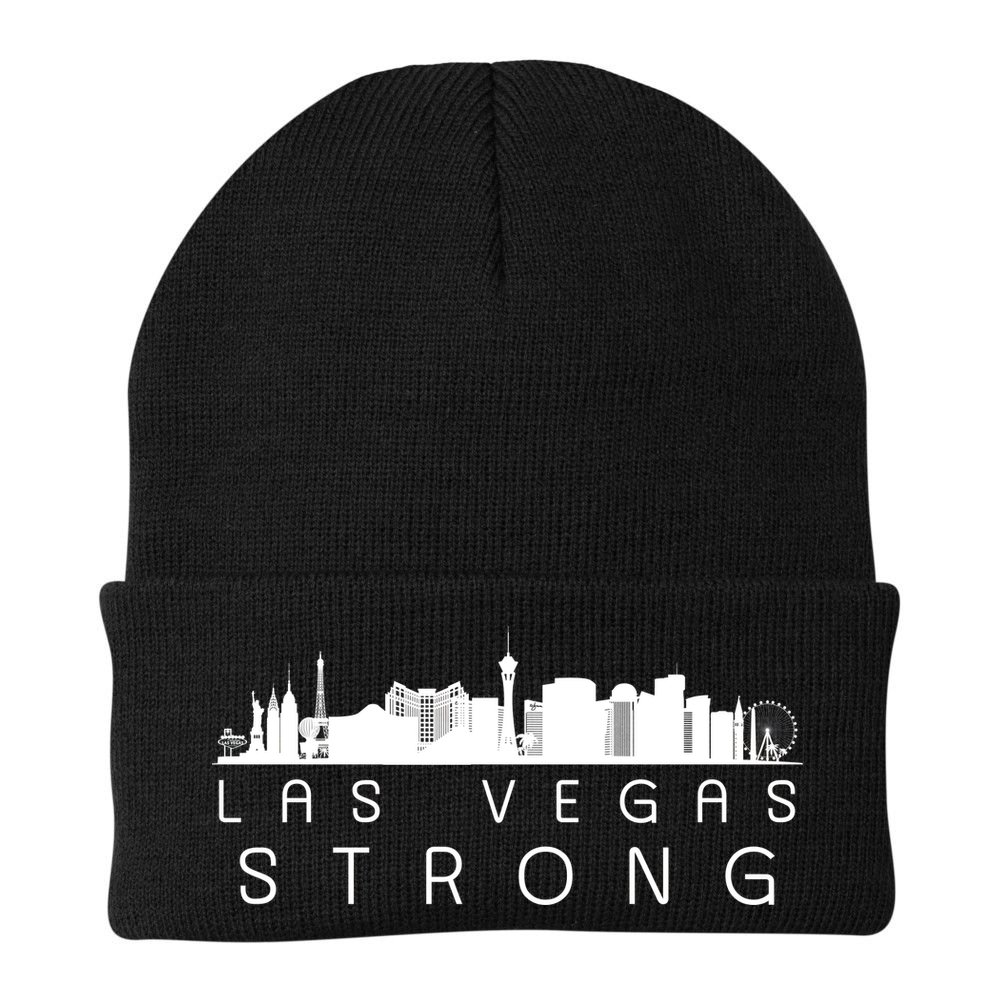 Las Vegas Strong Vegas Skyline Beanie