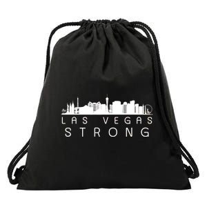 Las Vegas Strong Vegas Skyline Drawstring Bag