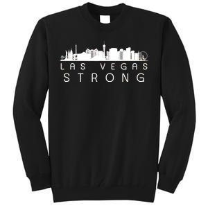 Las Vegas Strong Vegas Skyline Tall Sweatshirt