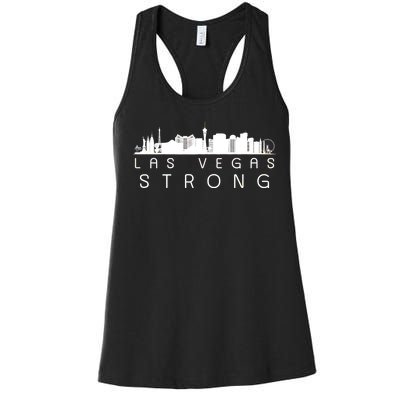 Las Vegas Strong Vegas Skyline Women's Racerback Tank