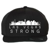 Las Vegas Strong Vegas Skyline Wool Snapback Cap
