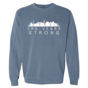 Las Vegas Strong Vegas Skyline Garment-Dyed Sweatshirt