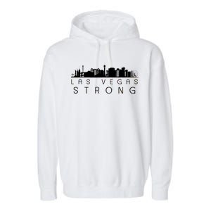 Las Vegas Strong Vegas Skyline Garment-Dyed Fleece Hoodie