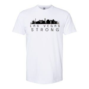 Las Vegas Strong Vegas Skyline Softstyle CVC T-Shirt