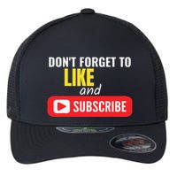Like And Subscribe Vlogger Podcaster Influencer Flexfit Unipanel Trucker Cap