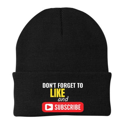 Like And Subscribe Vlogger Podcaster Influencer Beanie