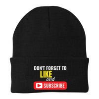 Like And Subscribe Vlogger Podcaster Influencer Beanie