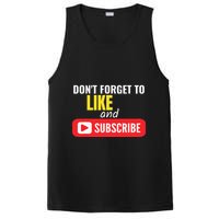 Like And Subscribe Vlogger Podcaster Influencer PosiCharge Competitor Tank