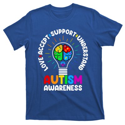 Love Accept Support Understand Autism Awareness Month Gift T-Shirt