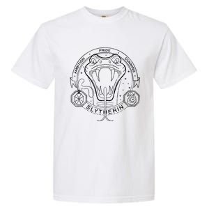 Line Art Snake Garment-Dyed Heavyweight T-Shirt