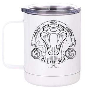 Line Art Snake 12 oz Stainless Steel Tumbler Cup