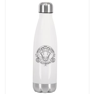 Line Art Snake Stainless Steel Insulated Water Bottle