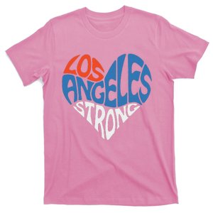 Los Angeles Strong Heart Pray For La T-Shirt