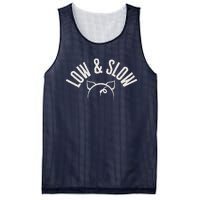 Low And Slow Meat Smoking Pork Smoking Mantra Mesh Reversible Basketball Jersey Tank