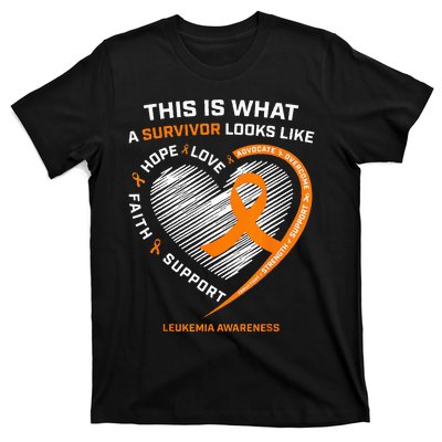 Leukemia Awareness Survivor Gifts T-Shirt