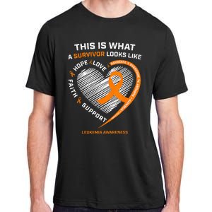 Leukemia Awareness Survivor Gifts Adult ChromaSoft Performance T-Shirt