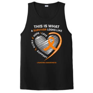 Leukemia Awareness Survivor Gifts PosiCharge Competitor Tank