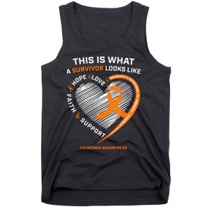 Leukemia Awareness Survivor Gifts Tank Top