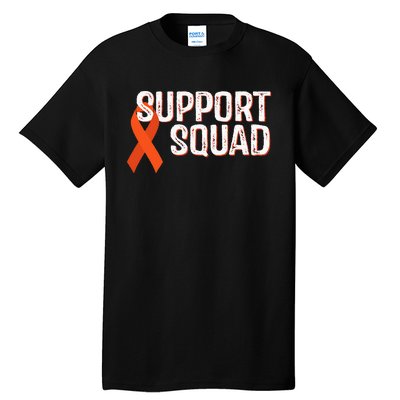 Leukemia Awareness Support Squad Tall T-Shirt