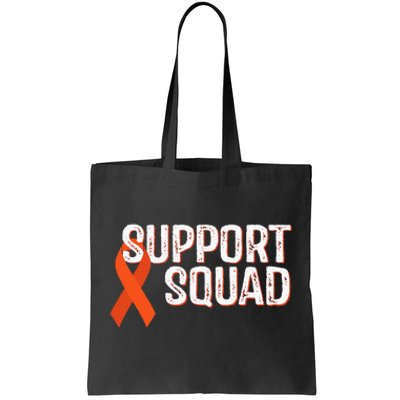 Leukemia Awareness Support Squad Tote Bag