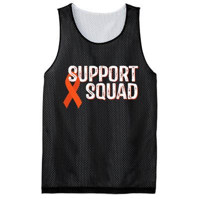 Leukemia Awareness Support Squad Mesh Reversible Basketball Jersey Tank