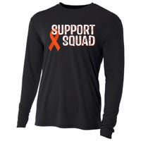 Leukemia Awareness Support Squad Cooling Performance Long Sleeve Crew