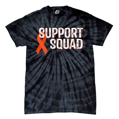 Leukemia Awareness Support Squad Tie-Dye T-Shirt