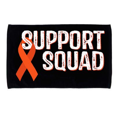 Leukemia Awareness Support Squad Microfiber Hand Towel