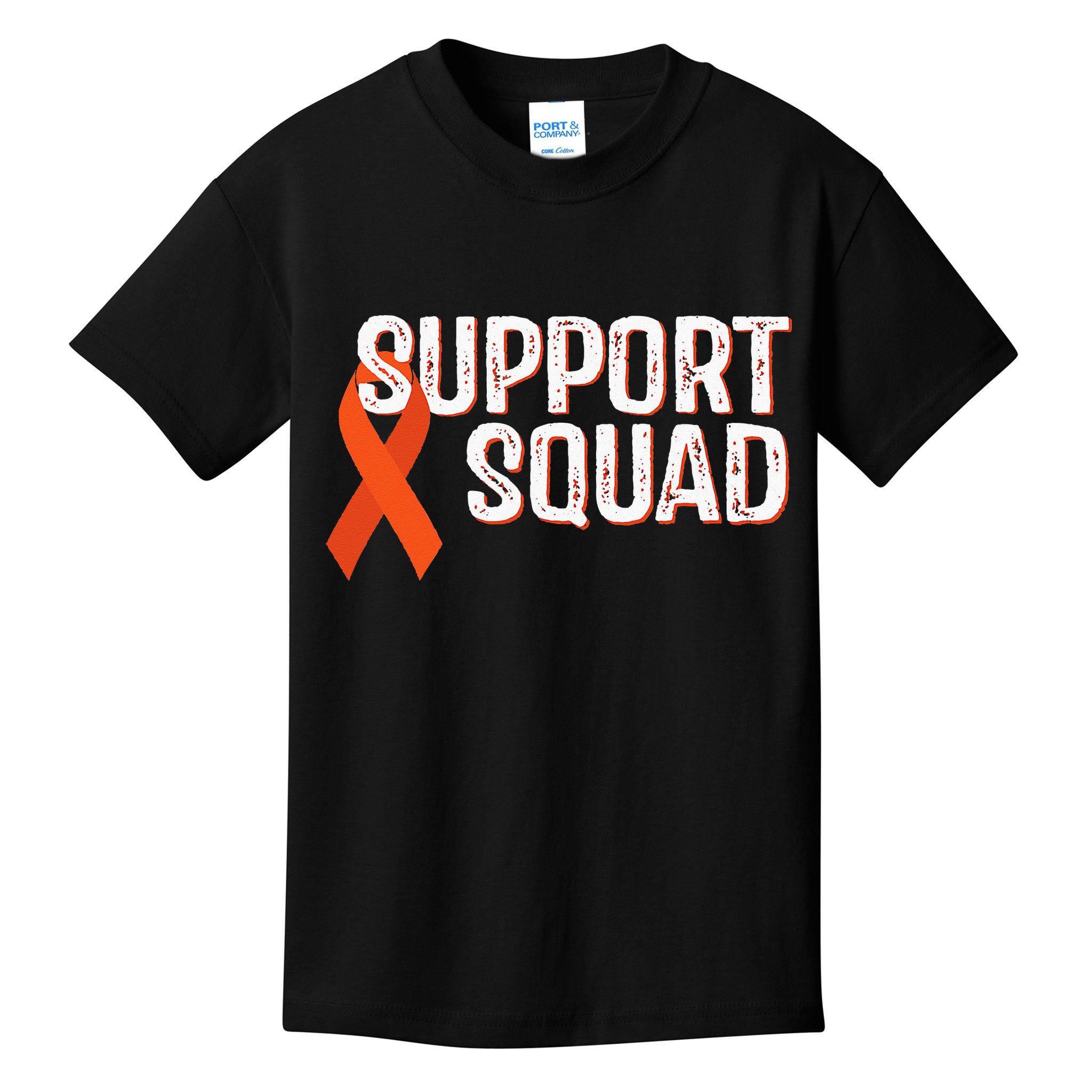 Leukemia Awareness Support Squad Kids T-Shirt