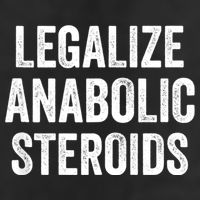 Legalize Anabolic Steroids Funny Athlete 7 Panel Mesh Trucker Snapback Hat
