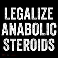 Legalize Anabolic Steroids Funny Athlete Kids T-Shirt