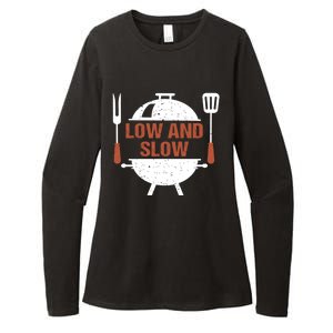 Low And Slow Bbq Grill Barbecue Cute Gift Womens CVC Long Sleeve Shirt