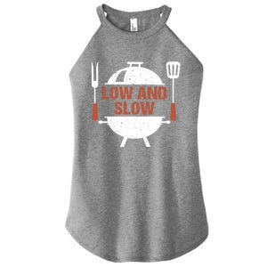 Low And Slow Bbq Grill Barbecue Cute Gift Women's Perfect Tri Rocker Tank