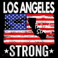 Los Angeles Strong Palisades Strong Flag T-Shirt