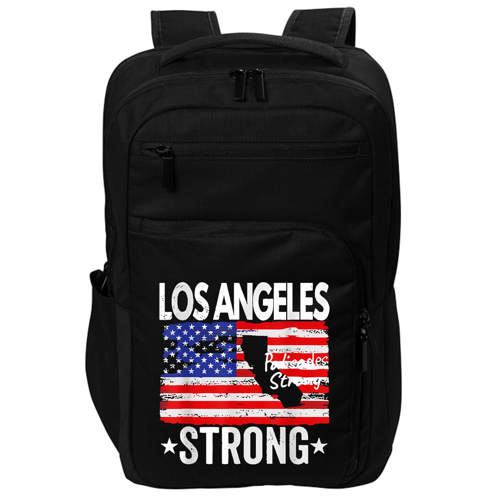 Los Angeles Strong Palisades Strong Flag Impact Tech Backpack