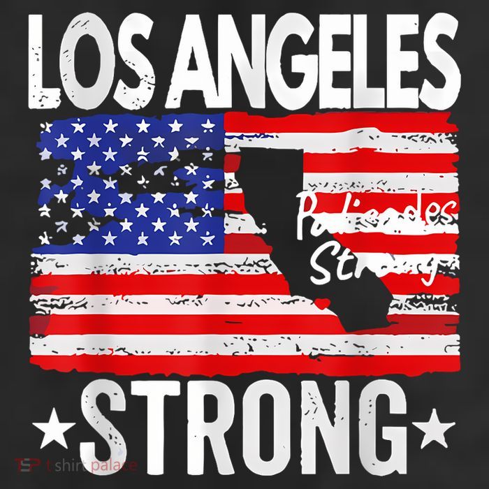 Los Angeles Strong Palisades Strong Flag Beanie