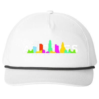 Los Angeles Skyline Since 1781 Snapback Five-Panel Rope Hat