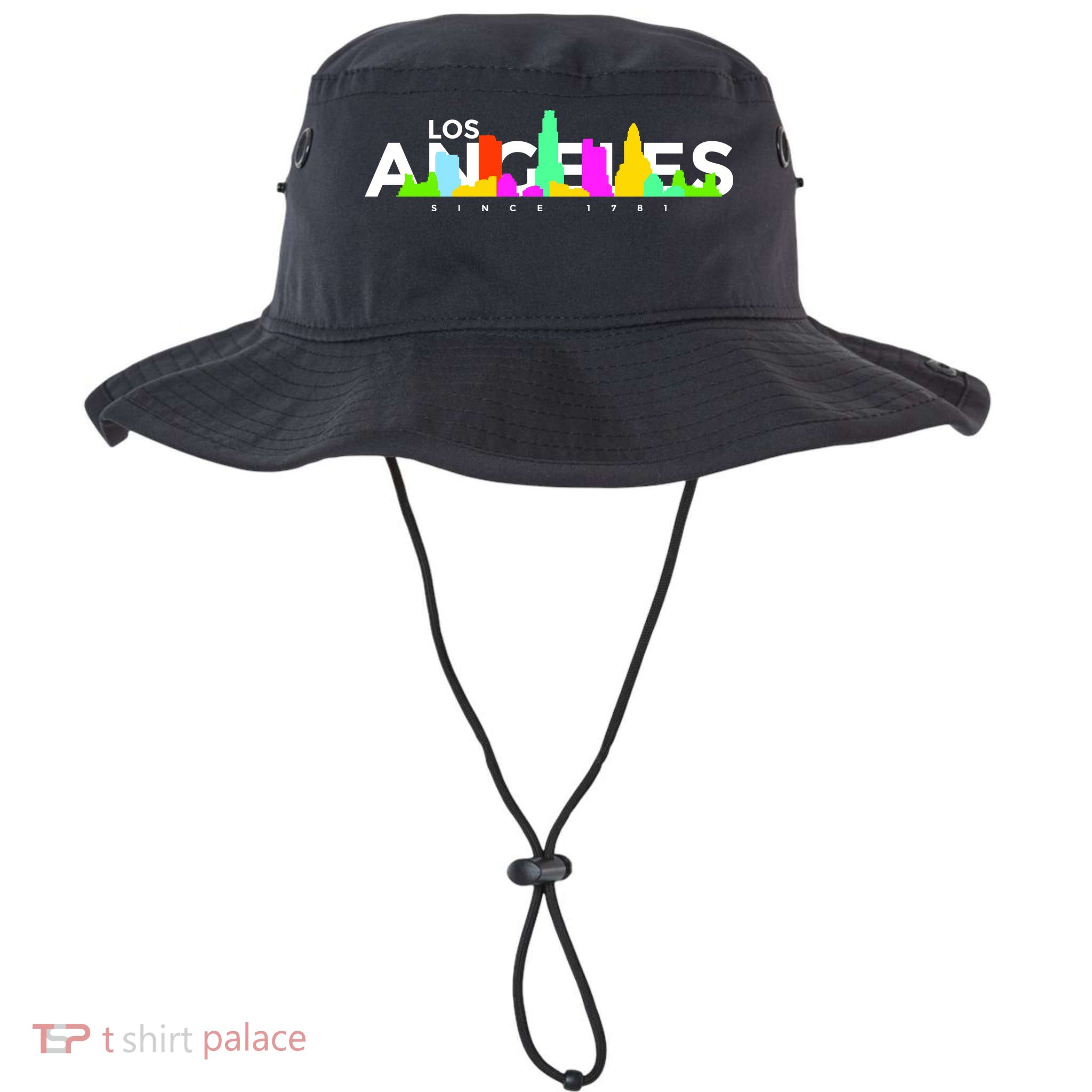 Los Angeles Skyline Since 1781 Bucket Hat