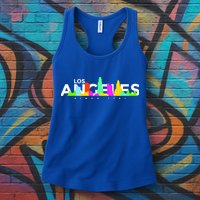 Los Angeles Skyline Since 1781 Womens Tank Top