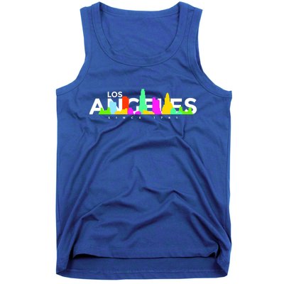 Los Angeles Skyline Since 1781 Tank Top