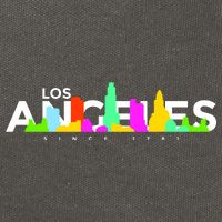 Los Angeles Skyline Since 1781 Cotton Canvas Backpack